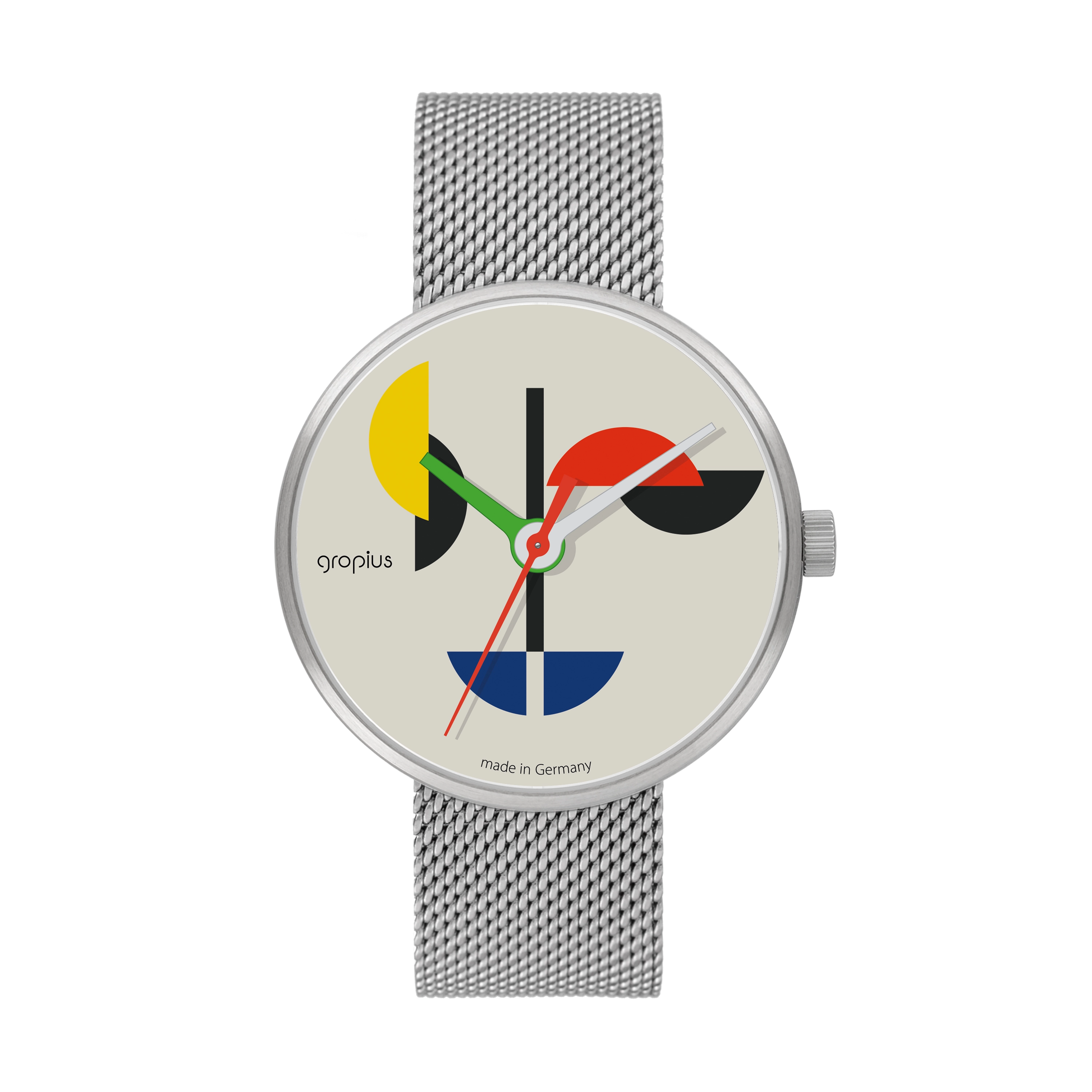 Walter Gropius Uhr Triade der Sinne MB WG 019-03M 