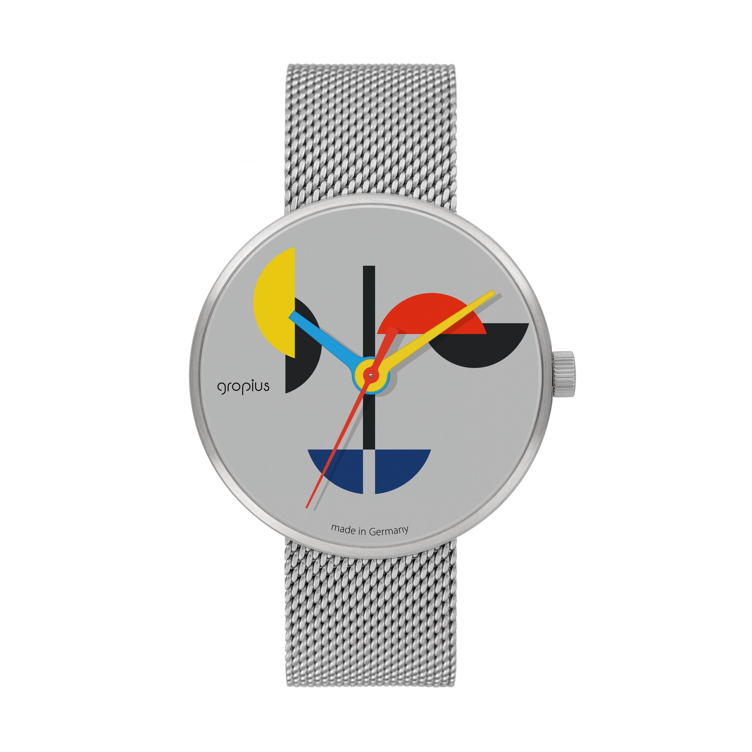 Walter Gropius Uhr Triade der Sinne MB WG 019-01M 