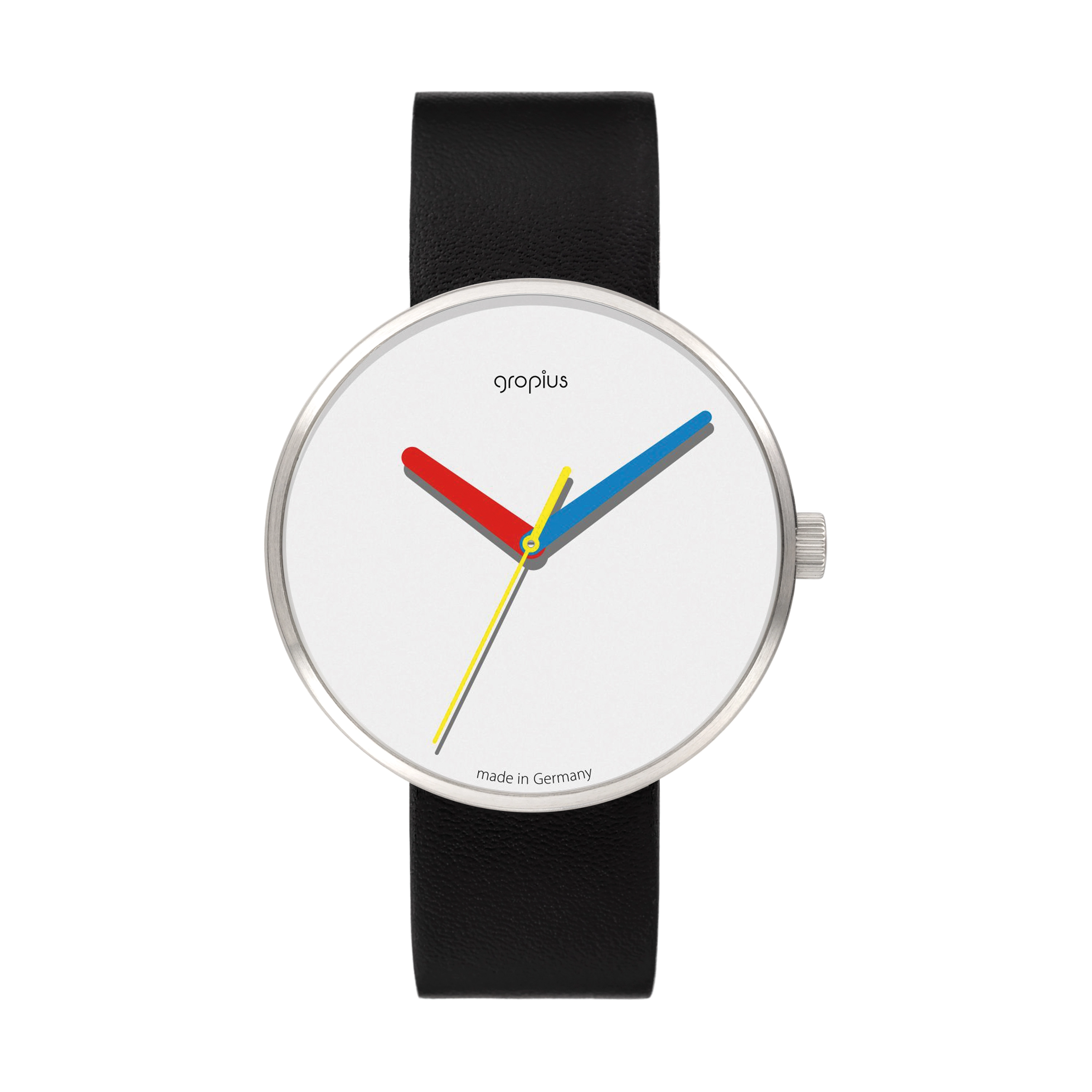 Walter Gropius Uhr Simplex Lederband WG 017-01 