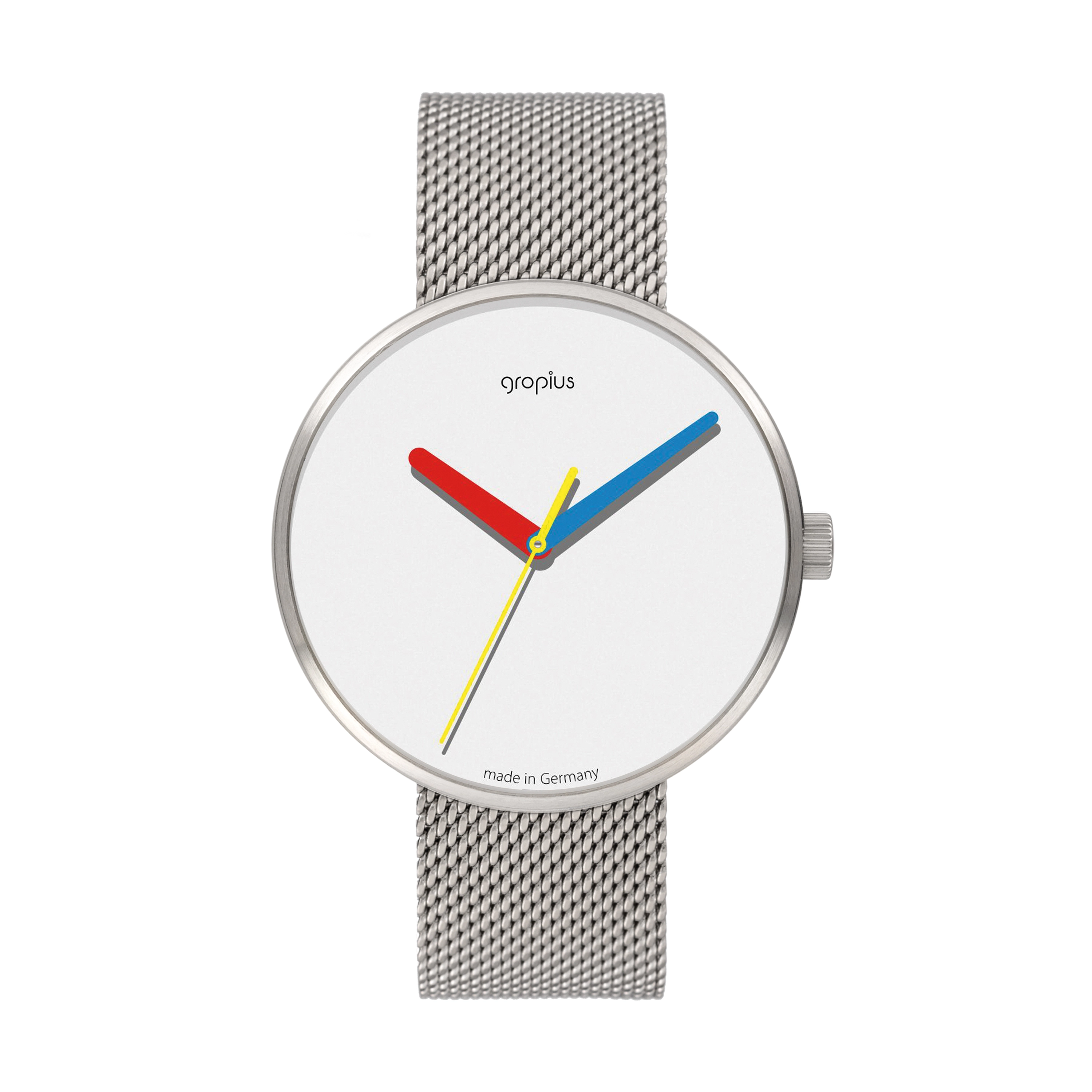 Walter Gropius Uhr Simplex Meshband WG 017-01M 