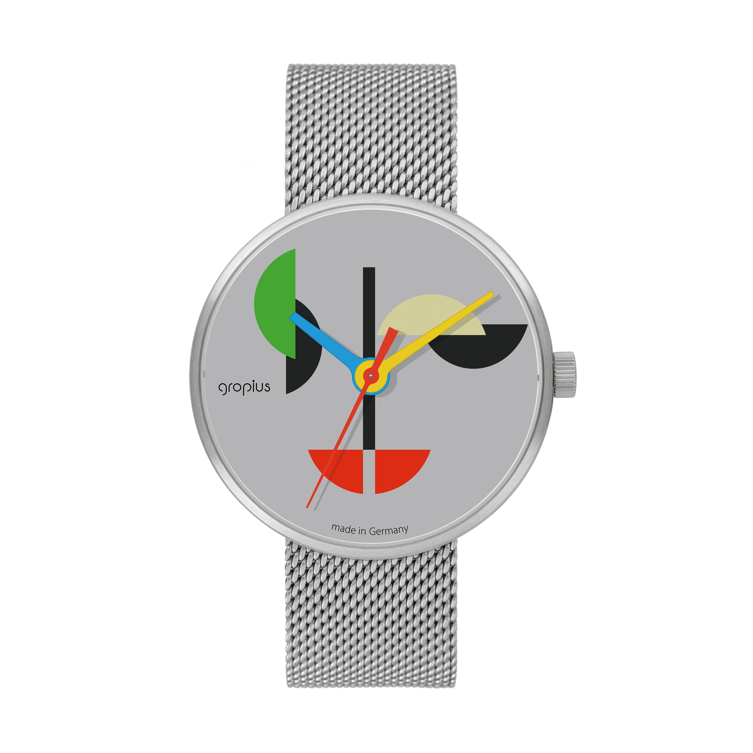 Walter Gropius Uhr Triade der Sinne MB WG 019-02M 